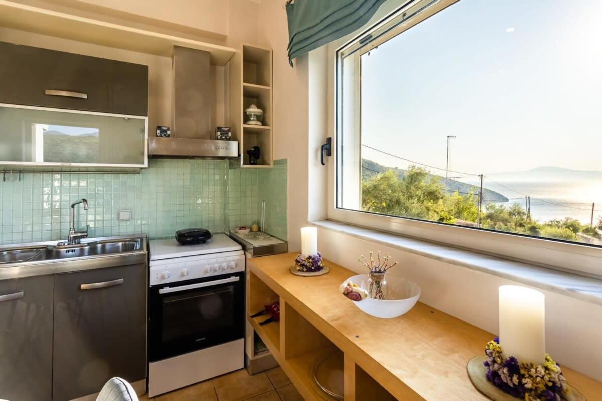 Kitries Summer Getaway - Eden Comfy Suite Kitriaí Dış mekan fotoğraf
